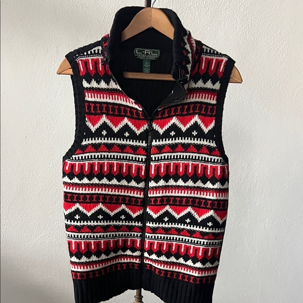 Ralph Lauren LRL Sweater Vest Size Large